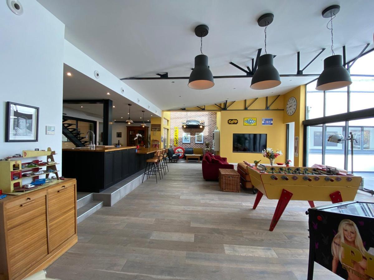 Loft Spa Reims-Fr 250M2 Privatifs, Piscine Interieure Chauffee, Spa Et Parking Екстер'єр фото