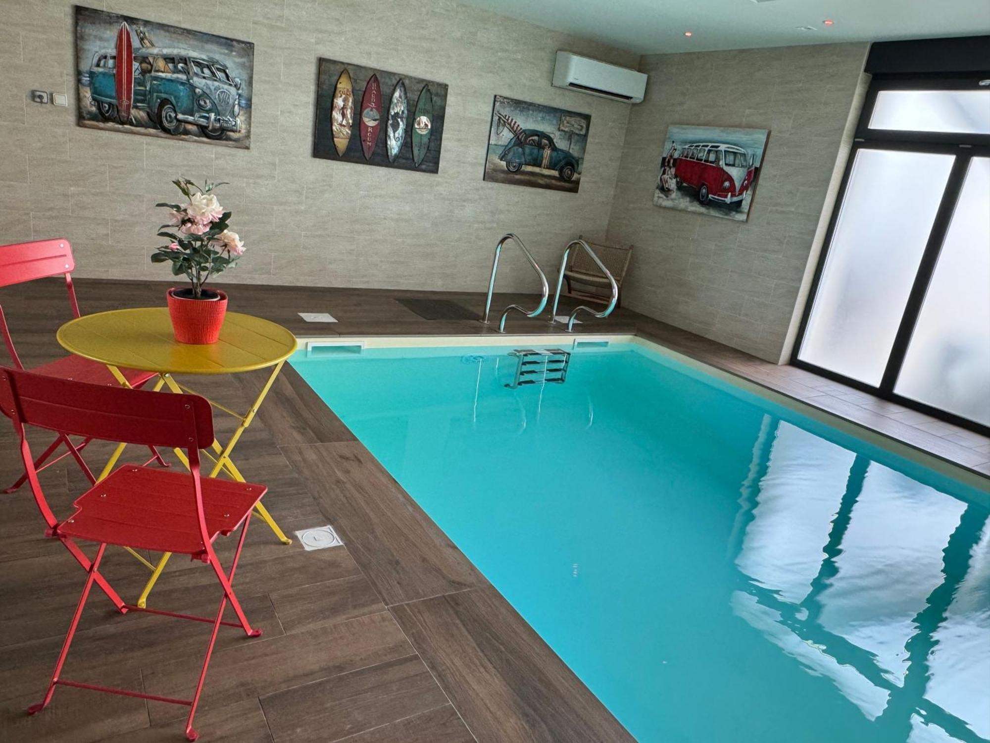 Loft Spa Reims-Fr 250M2 Privatifs, Piscine Interieure Chauffee, Spa Et Parking Екстер'єр фото
